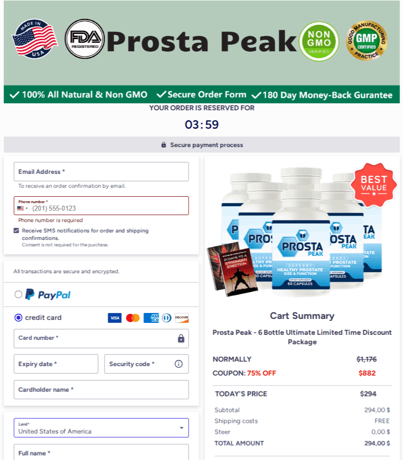 en-prostapeak Checkout